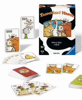 Hračky spoločenské hry - hracie karty a kasíno RAVENSBURGER - Farmársky obchod