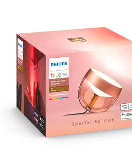 SmartHome stolové lampy Philips Hue Philips Hue Iris WACA stolná LED lampa, medená