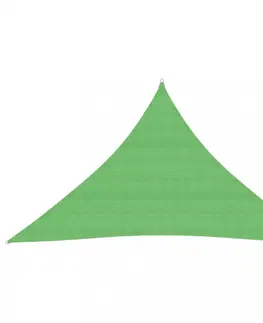 Stínící textilie Tieniaca plachta trojuholníková HDPE 2,5 x 2,5 x 3,5 m Dekorhome Hnedá