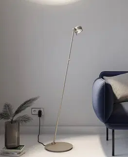 Stojacie lampy Top Light Puk Mini Floor Mini Single LED matná/číra, nikel
