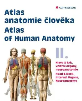 Anatómia Atlas anatomie člověka II. - Atlas of Human Anatomy II. - Ondřej Naňka,Miloš Grim