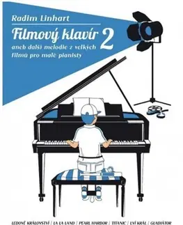 Hudba - noty, spevníky, príručky Filmový klavír 2 - Radim Linhart