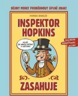 Komiksy Inspektor Hopkins zasahuje - Honza Smolík