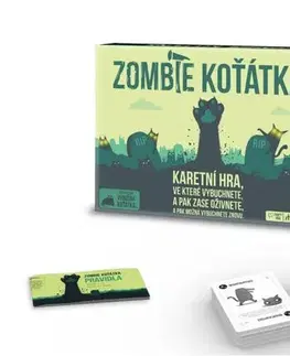 Párty hry ADC Blackfire Hra Zombie koťátka (hra v češtine)