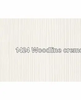 Komody Komoda 2D1S, woodline krém, TIFFY 07