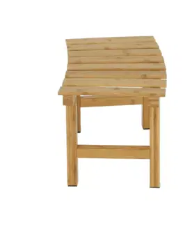 Vírivé bazény Príručný stolík k vírivke v tvare oblúka, prírodný bambus, VIREO TYP 3