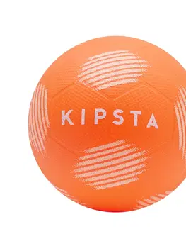 futbal Detská futbalová lopta Sunny 300 veľkosť 4 oranžová