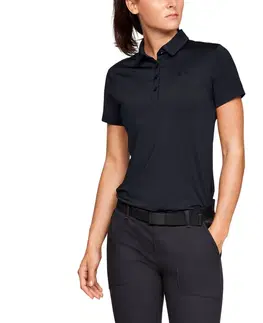 Dámske tričká Tričko Under Armour Zinger Short Sleeve Polo Academy - S