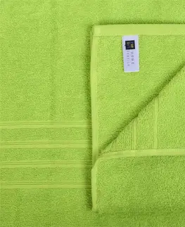 Uteráky Bavlnený uterák a osuška, Finer zelený 50 x 95 cm