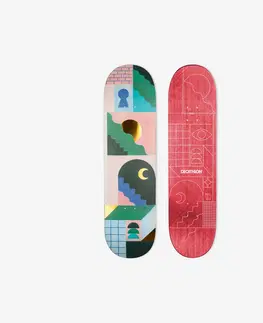 skateboardy Skateboardová doska z kompozitu DK900 FGC veľkosť 8.5" By Tomalater