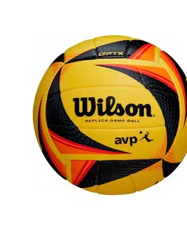 Volejbalové lopty Volejbalová lopta WILSON AVP OPTX Beach Volleyball Game Ball Replica - 5