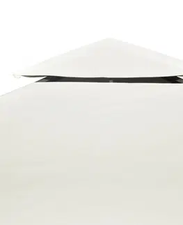 Príslušenstvo k altánom Nepremokavá náhradná strecha na altánok 3x3m Dekorhome Tmavosivá