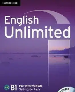 Učebnice a príručky English Unlimited B1 Pre-intermediate Workbook + DVD-ROM - Kolektív autorov