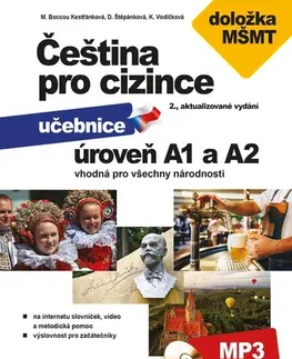Učebnice a príručky Čeština pro cizince A1 a A2, 2.vydání - Kolektív autorov