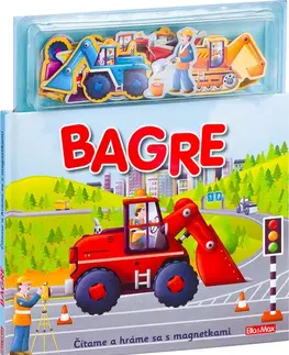 Leporelá, krabičky, puzzle knihy BAGRE - Knižka s magnetkami - Paul Dronsfield,Sally Hopgood