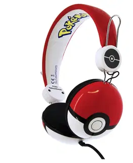 Slúchadlá Detské slúchadlá OTL Technologies Pokémon Poké ball Tween Dome