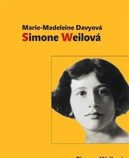 Biografie - ostatné Simone Weilová - Marie-Madeleine Davy