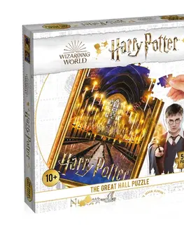 500 dielikov Winning Moves Puzzle Harry Potter: Rokfort 500 Winning Moves
