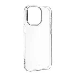 Puzdrá na mobilné telefóny FIXED TPU Skin Ultratenké gélové puzdro pre Apple iPhone 14, transparentné FIXTCS-928