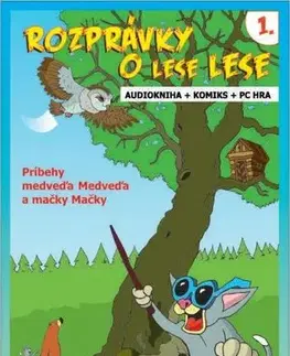 Audioknihy ABECEDY s.r.o. Rozprávky o lese Lese - 1. časť (CD + Komiks)