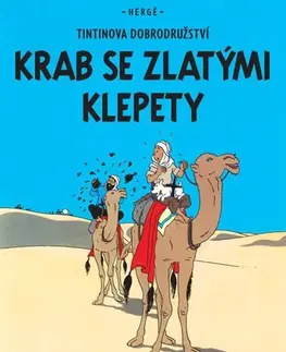 Komiksy Tintin 9: Krab se zlatými klepety - Herge,Kateřina Vinšová