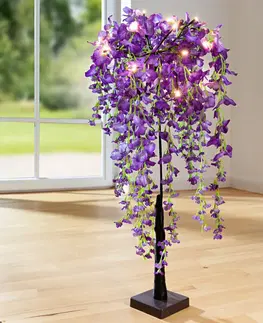 Drobné dekorácie a doplnky LED kvetinový strom "Petúnie"