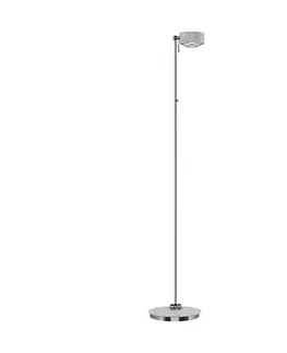 Stojacie lampy Top Light Puk Maxx Floor Mini matná/číra biela matná/chróm