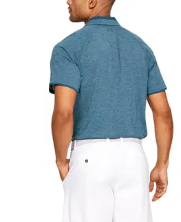 Pánske tričká Pánske tričko Under Armour Tour Tips Polo Neo Turquoise - M