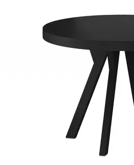 Jedálenské stoly Rozkladací jedálenský stôl DOMINGO Signal Čierna