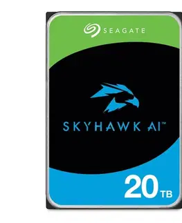 Pevné disky Seagate 20TB SkyHawk AI 3,5"SATA7200256MB ST20000VE002