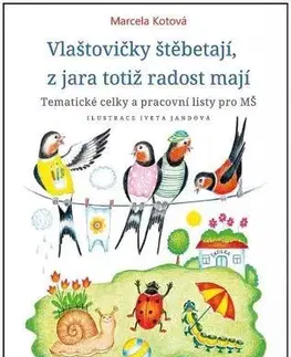 Pedagogika, vzdelávanie, vyučovanie Vlaštovičky štěbetají, z jara totiž radost mají - Marcela Kotová