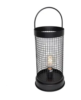 Stolove lampy Moderne tafellamp grijs 52 cm E27 - Horario