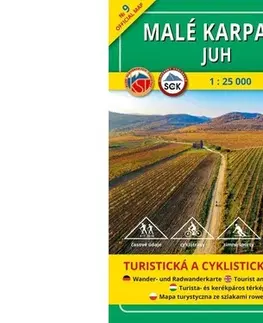 Slovensko a Česká republika Malé Karpaty - juh 1 : 25 000, 2.vydanie - Kolektív autorov
