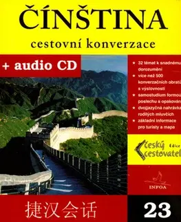 Jazykové učebnice, slovníky Čínština cestovní konverzace + audio CD - Kolektív autorov