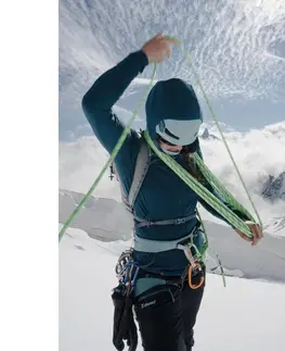 alpinizmus Dámska mikina Alpinism s kapucňou z vlny merino zelená