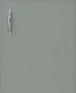 Kuchynské skrinky horná vysoká vitrína s odkvapkávačom š.70, v.92, Modena WD7092G, grafit / šedá činčila