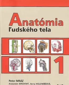 Anatómia Anatómia ľudského tela 1, 4. vydanie - Kolektív autorov