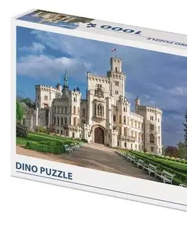 1000 dielikov Dino Toys Puzzle Zámok Hluboká 1000 Dino