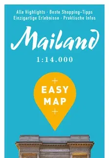 Európa Miláno - Easy Map, 1: 14 000