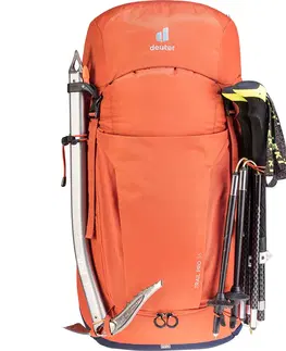 Batohy Turistický batoh Deuter Trail Pro 36 paprika-marine