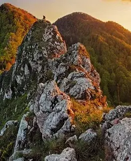 Obrazy prírody a krajiny Obraz Vršatské bradlá na Slovensku