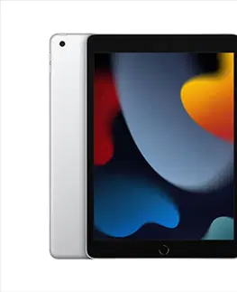 Tablety Apple iPad 10.2" (2021) Wi-Fi 256GB, strieborná MK2P3FDA