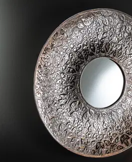 Zrkadlá LuxD Dizajnové nástenné zrkadlo Latoya  strieborné  x  25820