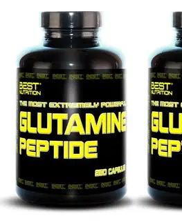 Glutamín 1+1 Zadarmo: Glutamine Peptide od Best Nutrition 250 kaps + 250 kaps.