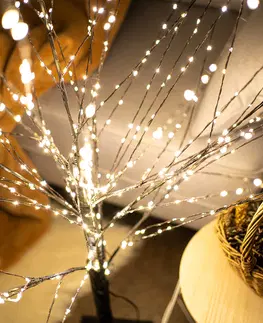 Vianočné dekorácie Svietiaca LED dekorácia Branch tree, 480 LED, 120 cm