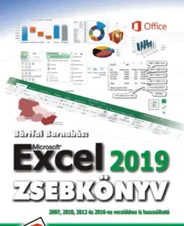 Kancelárske programy Excel 2019 zsebkönyv - Barnabás Bártfai