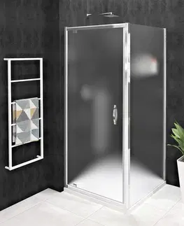 Sprchovacie kúty GELCO - SIGMA SIMPLY bočná stena, 750mm, sklo Brick GS4375
