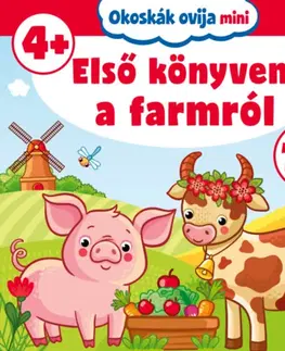 Nalepovačky, vystrihovačky, skladačky Okoskák ovija mini - Első könyvem a farmról