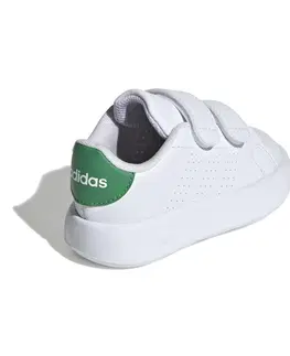 detské tenisky Detská obuv Advantage (od 20 do 27) bielo-zelená