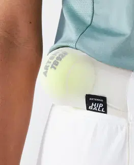 stolný tenis Dámska sukňa na tenis Hip Ball biela
